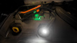 Rechargeable inspection lamp 400 lm COB + flashlight