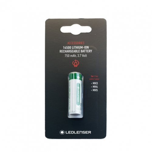 Ledlenser 14500 battery for MH3/4/5 flashlights