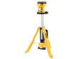 18 V flashlight on tripod without battery and charge