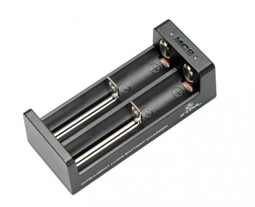 Charger for Li-ion 18650 Xtar MC2C USB-C cylindrical batteries