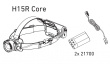 LEDLENSER H15R CORE head torch black