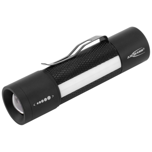 Ansmann 1600-0137 flashlight Black, White Hand flashlight LED