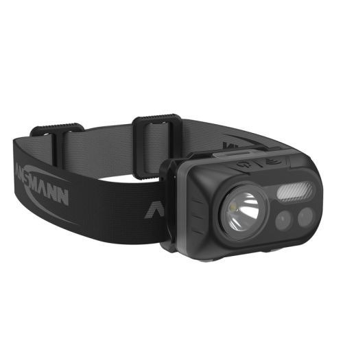 Ansmann HD230BS Black Headband flashlight COB LED