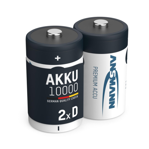 Ansmann 10000 mAh - Mono / D / HR20 Nickel-Metal Hydride (NiMH)