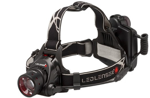 Ledlenser H14R.2 Black Headband flashlight LED