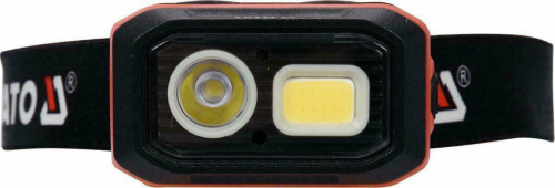 YT. HEADLAMP 500LM AKU. / 3xAAA MOTION SENSOR
