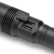 Montis Taktyczna ręczna latarka akumulatorowa LED MT159 Black Hand flashlight