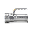 Montis Aluminiowa ręczna latarka akumulatorowa LED MT154 Grey Hand flashlight