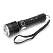 Montis Taktyczna ręczna latarka akumulatorowa LED MT158 Black Hand flashlight