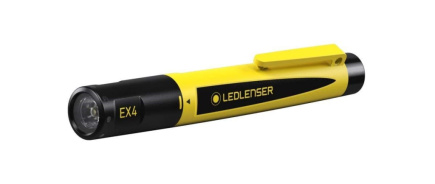 Ledlenser EX4 Black, Yellow Pen flashlight