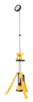 18 V flashlight on tripod without battery and charge
