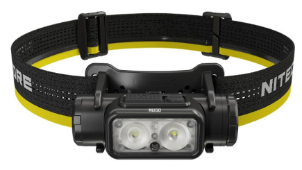 Nitecore NU50 flashlight Черный, Yellow Headband flashlight LED