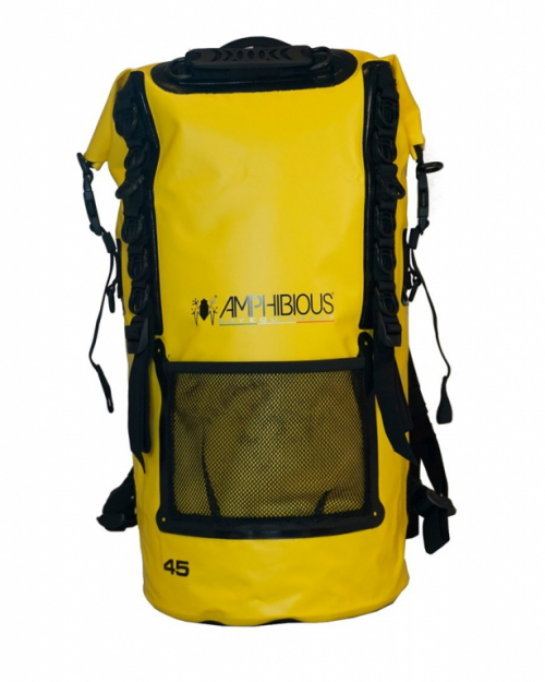 AMPHIBIOUS WATERPROOF Backpack QUOTA 45L YELLOW P/N: ZSA-2045.04