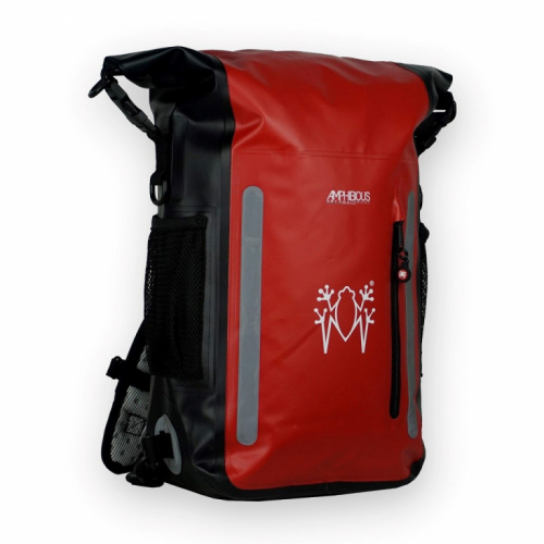 AMPHIBIOUS WATERPROOF Backpack ATOM II 15L RED P/N: ZSA-7215.03