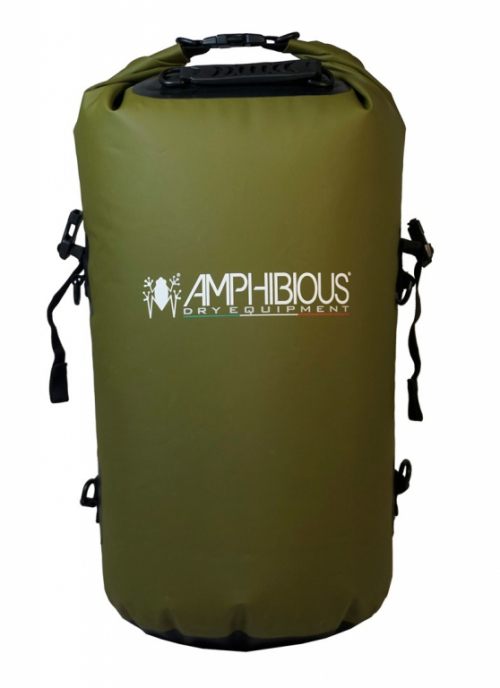 AMPHIBIOUS WATERPROOF BAG TUBE 40L GREEN P/N: TS-1040.15