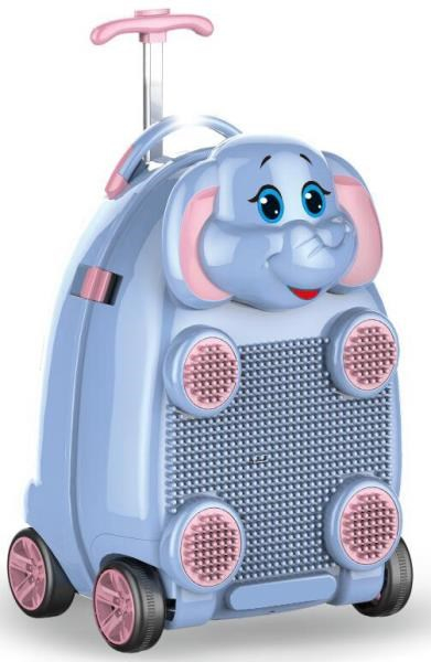 Building blocks plus travel suitcase for kids Elephant 3D 1091710