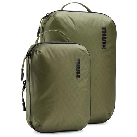 Thule | Compression Cube Set | Packing Cube | Soft Green TCCS201 SOFT GREEN