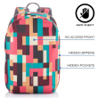 XD DESIGN ANTI-THEFT Seljakott BOBBY SOFT GEOMETRIC P/N: P705.867