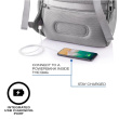 XD DESIGN ANTI-THEFT Seljakott BOBBY SOFT GREY P/N: P705.792