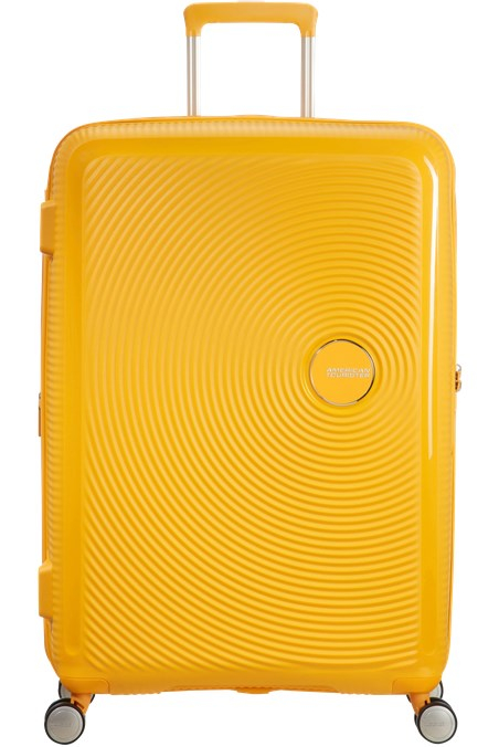 American Tourister Soundbox large suitcase - golden yellow