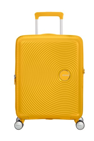 American Tourister Soundbox EXP cabin suitcase - golden yellow