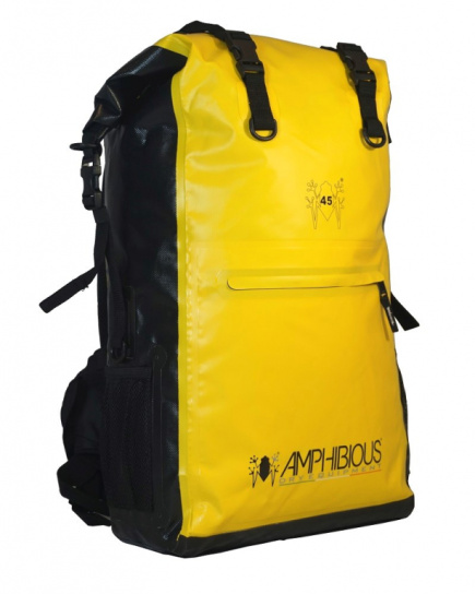 AMPHIBIOUS WATERPROOF Seljakott OVERLAND 45L YELLOW P/N: ZSF-1045.04