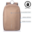 XD DESIGN ANTI-THEFT Seljakott BOBBY SOFT BROWN P/N: P705.796