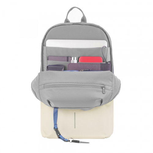 XD DESIGN ANTI-THEFT Seljakott BOBBY SOFT LIGHT GREY P/N: P705.993