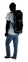 AMPHIBIOUS WATERPROOF Seljakott QUOTA 30L BLACK P/N: ZSA-2030.01