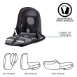XD DESIGN ANTI-THEFT Seljakott BOBBY HERO REGULAR BLACK P/N: P705.291