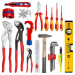 Knipex 00 21 50 S mechanics tool set 17 tools