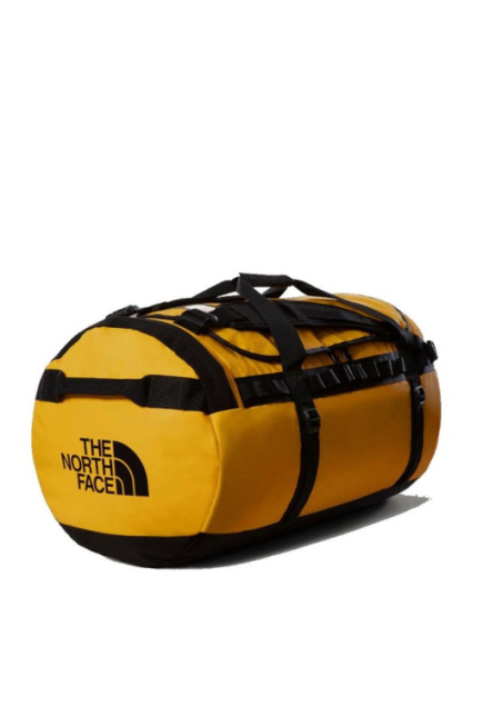 The North Face Base Camp Duffel L duffel bag 95 L Polyester Black, Yellow