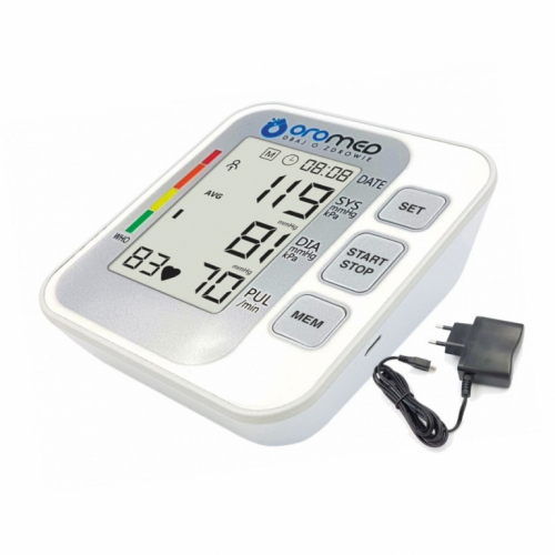 Oromoed ORO-Comfort + power supply blood pressure unit Upper arm Automatic