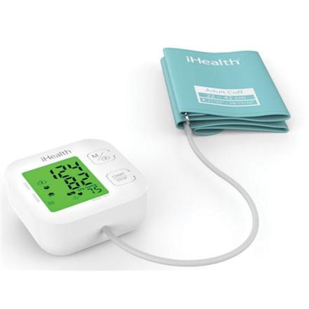 iHealth | Track | KN-550BT | White/Blue | Calculation of blood pressure (systolic and diastolic), Calculation of heart rate | 4 | Wireless Bluetooth connection | Automatic | Weight 438 g