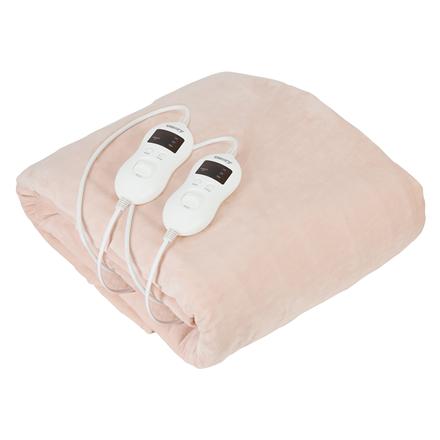 Camry | Electric blanket | CR 7424 | Number of heating levels 8 | Number of persons 2 | Washable | Coral fleece | 2 x 60 W | Beige