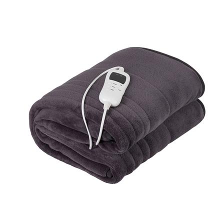 Camry | Electric blanket | CR 7418 | Number of heating levels 7 | Number of persons 1 | Washable | Coral fleece | 110-120 W | Brown