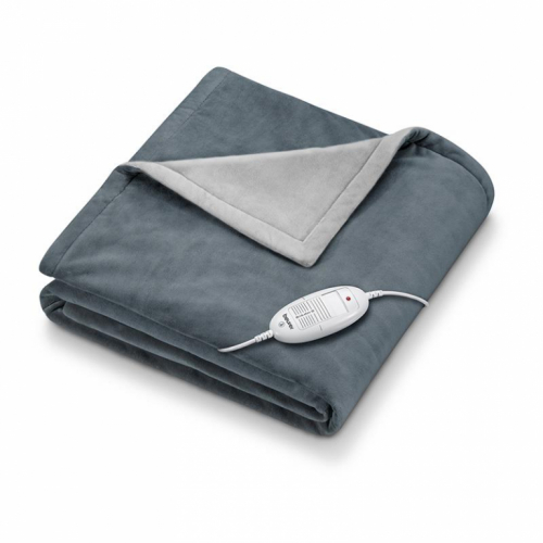 Beurer HD 75 Cosy Dark Grey, 180x130 cm, hall - Soojenduspleed / HD75COSYDARKGREY