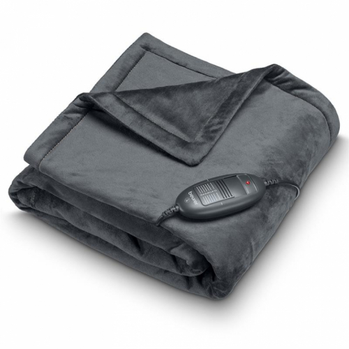 Beurer HD 74 Cosy Limited Edition, 150 x 130 cm, must - Soojenduspleed / HD74LE24