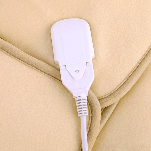 Camry Premium CR 7407 electric blanket Electric bed warmer 60 W Beige Fleece