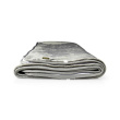 Nedis PEBL130CWT2 electric blanket 120 W Grey, White Fleece, Polyester