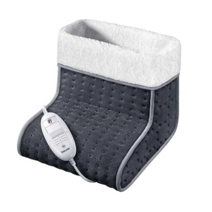 Beurer FW 20 electric foot warmer 100 W Grey, Valge