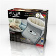 Adler | Feet warmer with LCD controller | AD 7432 | Number of heating levels 4 | Number of persons 1 | Washable | Remote control | Outer fabric: soft plush & sponge. Inner fabric: removable synthetic wool lining | 140 W | Grey