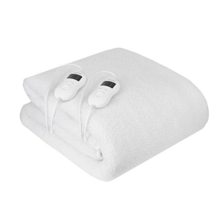Camry | Electirc heating under-blanket with timer | CR 7421 | Number of heating levels 5 | Number of persons 2 | Washable | Remote control | Syntetic wood | 2 x 60 W | Valge