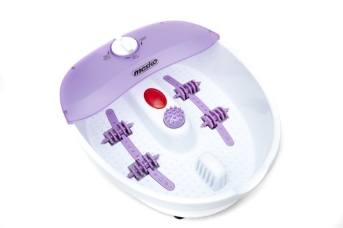 Mesko | Foot massager | MS 2152 | Number of accessories included 3 | White/Purple