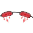 EMS neck and nape muscle massager EMS NECK MASSAGER MT6534