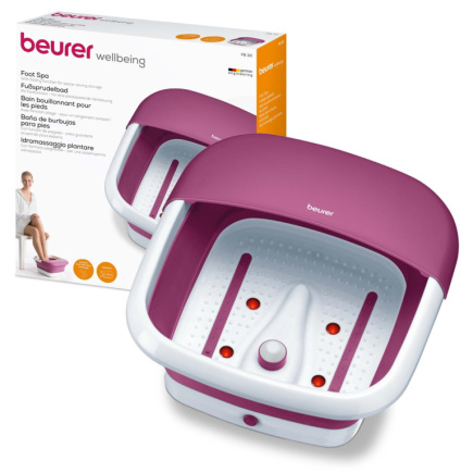 Beurer FB 30 foot bath 60 W Pink, Valge