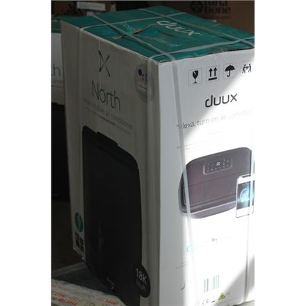 Taastatud. Duux North Smart Mobile Airconditioner 18.000 BTU, Grey/Black | Duux | Smart Mobile Air Conditioner | North | Number of speeds 3 | Grey | DAMAGED PACKAGING