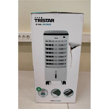 Taastatud. Tristar AT-5446 Air cooler, White | Tristar | Air cooler | AT-5446 | Number of speeds 3 | White | DAMAGED PACKAGING