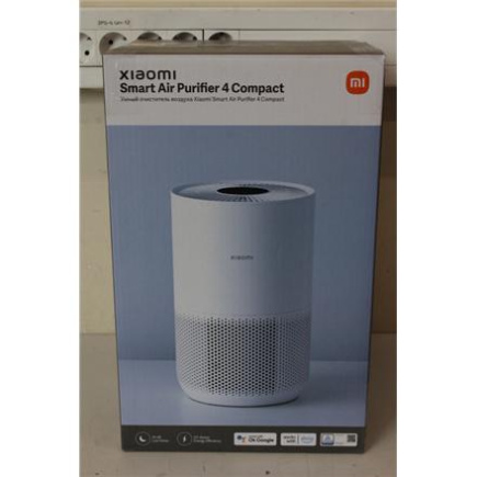 Renew. Xiaomi Smart Air Purifier 4 Compact EU | Xiaomi Smart Air Purifier 4 Compact EU | 27 W | Suitable for rooms up to 16-27 m² | White | USED, MISSING INNER PACKAGING AND MANUALS