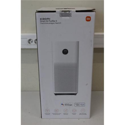 Taastatud. Xiaomi Smart Air Purifier 4 EU | Xiaomi Smart Air Purifier | 4 | 30 W | Suitable for rooms up to 28-48 m² | White | USED, MISSING: INNER PACKAGING AND MANUALS